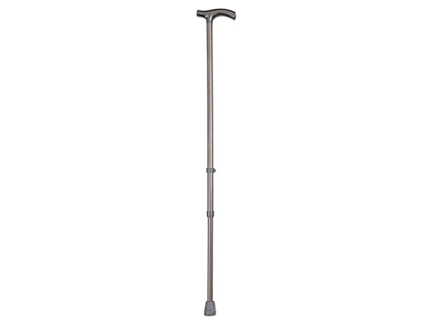 "t" maner aluminiu walking stick - bronze - produs medical pentru oferta ZESCORP