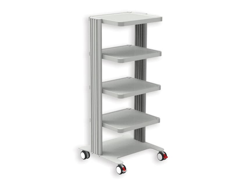 4 shelves 40X36 cm + base 107.5 - produs medical pentru oferta ZESCORP