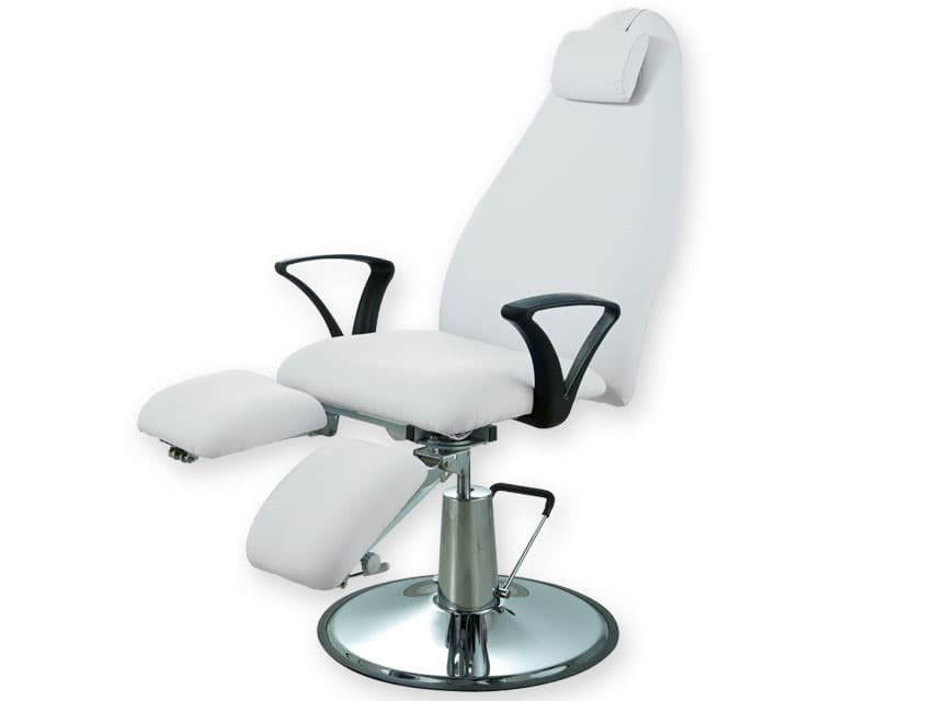 Podology scaun - mechanical - alb - produs medical pentru oferta ZESCORP