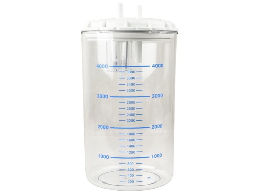 Jar 4 l cu husa - makrolon® 4 or 5 l aspirators - produs medical pentru oferta ZESCORP