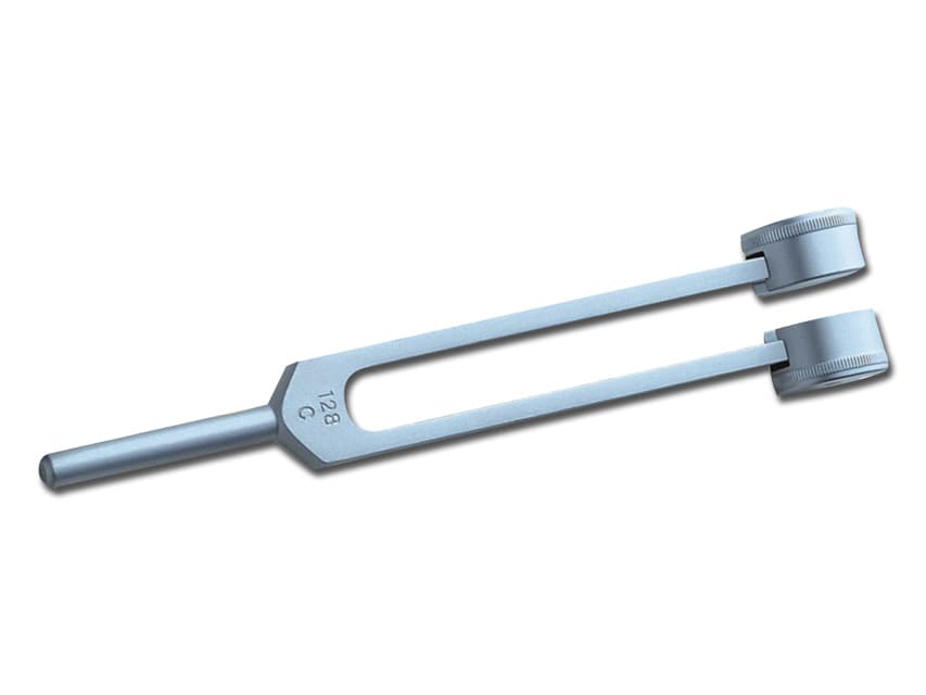 Aluminiu tuning fork 128 hz - produs medical pentru oferta ZESCORP
