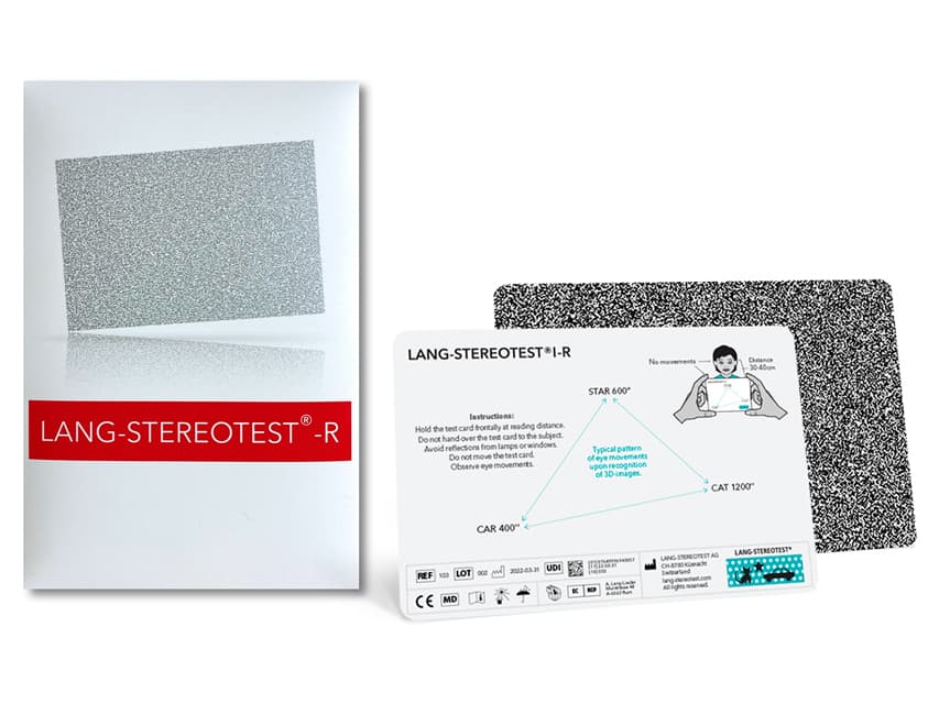 Lang stereotest® i-r - produs medical pentru oferta ZESCORP