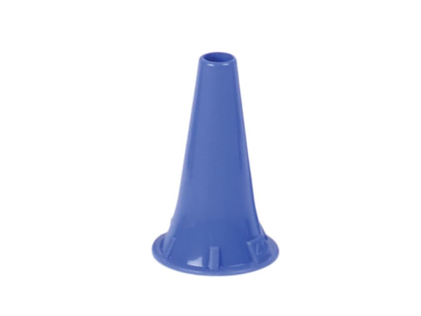 De unica folosinta mini ear-speculum ø 4 mm - albastru pack of 100 - produs medical pentru oferta ZESCORP