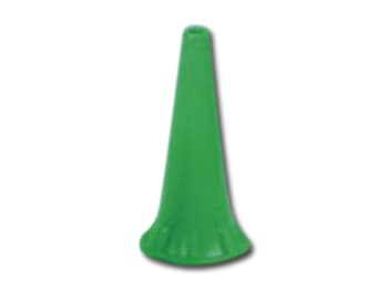 De unica folosinta mini ear-speculum ø 2.5 mm - verde pack of 100 - produs medical pentru oferta ZESCORP