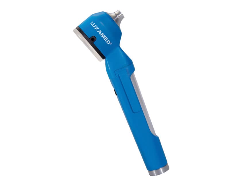 Luxamed auris LED 2.5v otoscop - albastru - produs medical pentru oferta ZESCORP