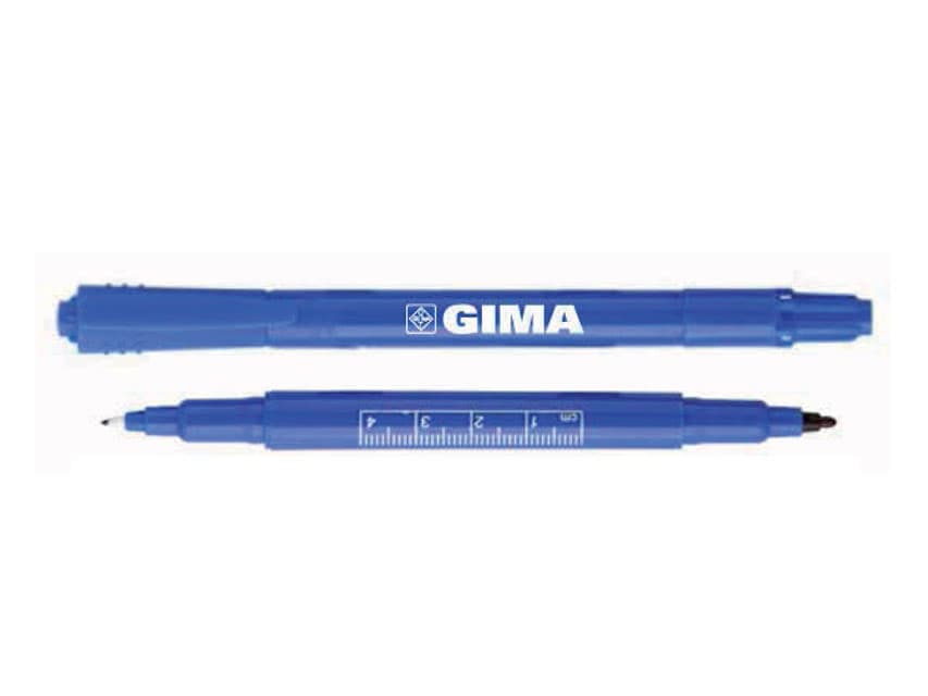 Skin marker - dual tips gentian violet - cutie cu 10 - produs medical pentru oferta ZESCORP
