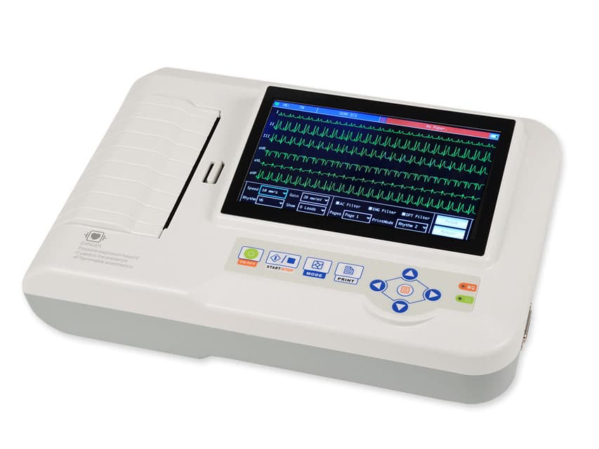 6 channel ECG 600g - monitor up to 12 channels - produs medical pentru oferta ZESCORP