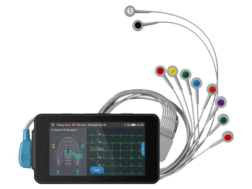 Pcecg-500 pocket ECG monitor - 6/12 leads - produs medical pentru oferta ZESCORP