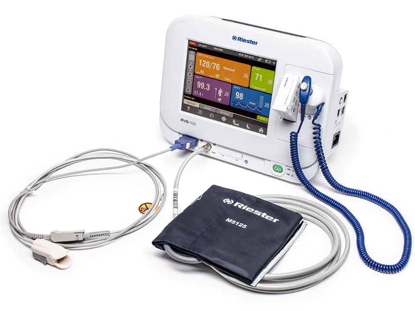 Rvs-100 nibp + spo2 + pred. temp + imprimanta - produs medical pentru oferta ZESCORP