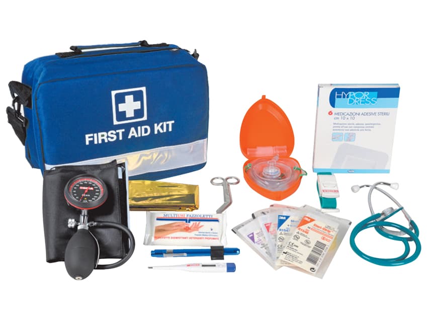 Medication first aid geanta - echipata - produs medical pentru oferta ZESCORP