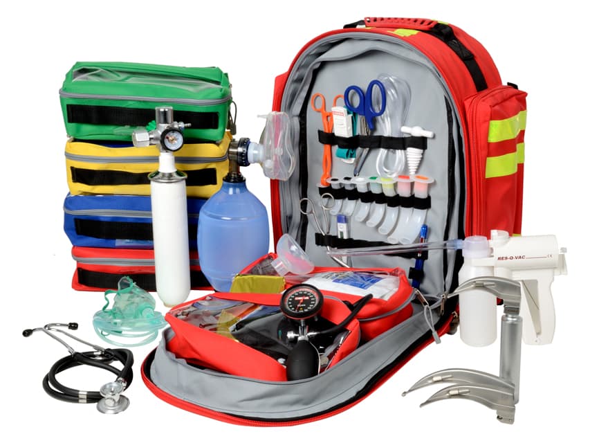 “GIMA 9” emergency rucksack - echipata - produs medical pentru oferta ZESCORP