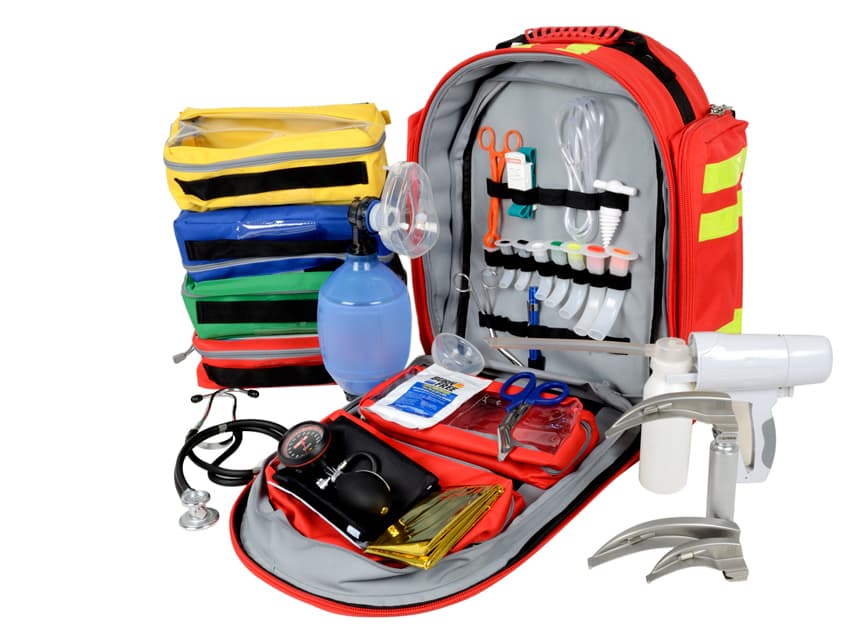 “GIMA 10” emergency rucksack - echipata - without - produs medical pentru oferta ZESCORP