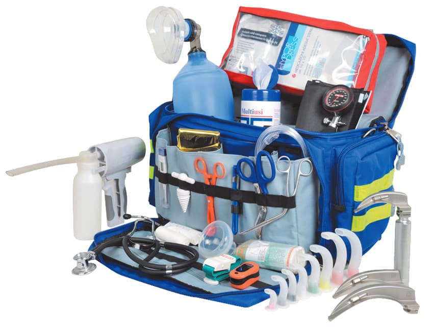 “GIMA 3” emergency geanta - echipata - fara butelie - produs medical pentru oferta ZESCORP