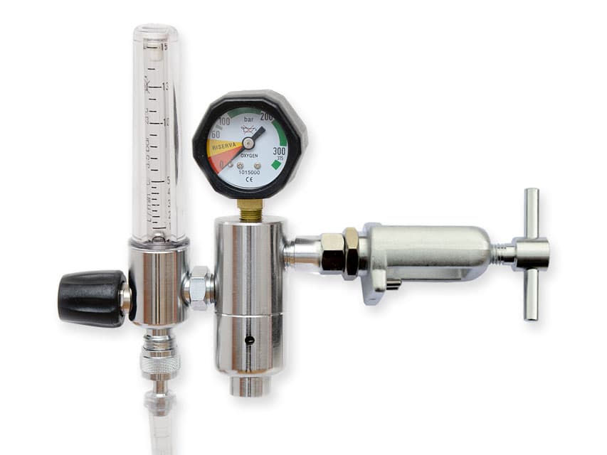 Pressure reducer cu release valva si h.p. manometer cu - produs medical pentru oferta ZESCORP