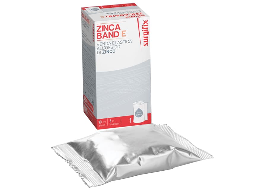 Zinca band e elastic bandage 5 m x 10 cm - produs medical pentru oferta ZESCORP