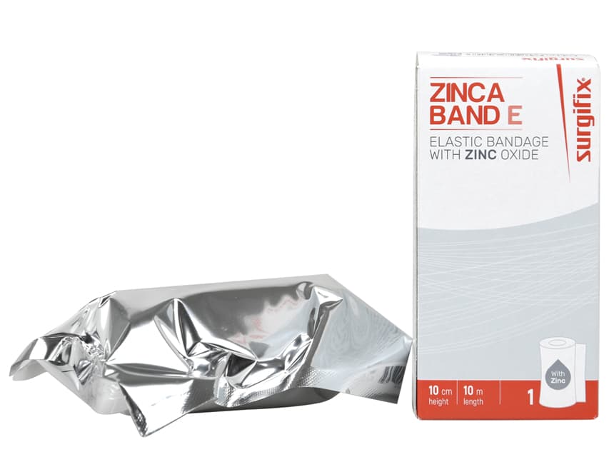 Zinca band e elastic bandage 10 m x 10 cm - produs medical pentru oferta ZESCORP
