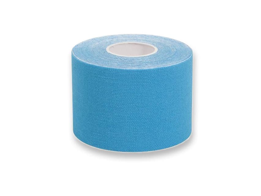 Kinesiology tape 5 m x 5 cm - ceil albastru cutie cu 1 - produs medical pentru oferta ZESCORP