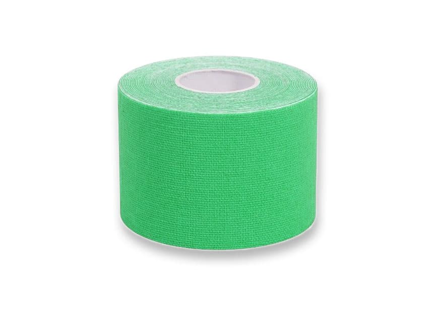 Kinesiology tape 5 m x 5 cm - verde cutie cu 1 - produs medical pentru oferta ZESCORP