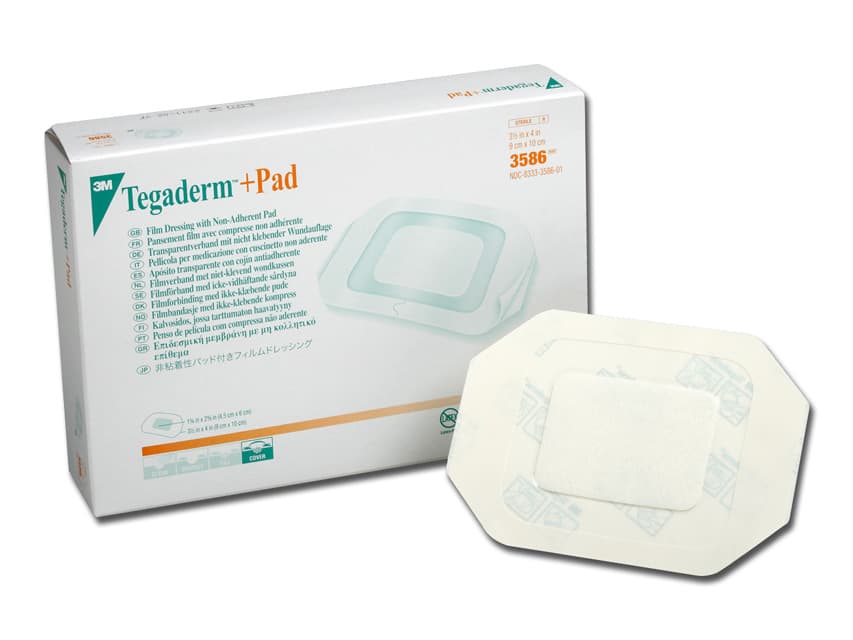 3586 tegaderm + tampon 9X10 cm - steril cutie cu 25 - produs medical pentru oferta ZESCORP