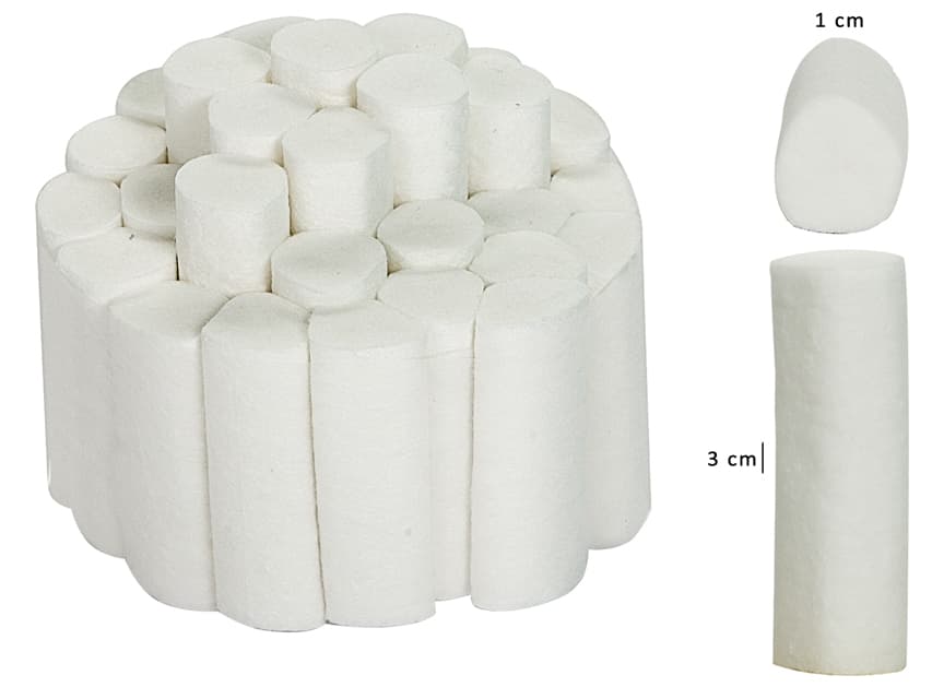 Cotton rolls 1x3.8 cm - produs medical pentru oferta ZESCORP
