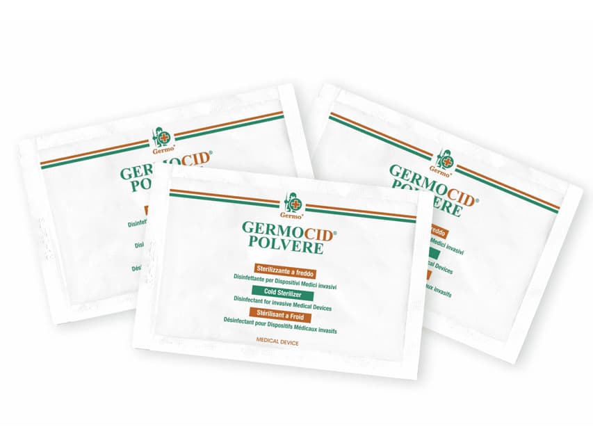 Germocid peracetic powder - geanta 16 g - cutie cu 50 bags - produs medical pentru oferta ZESCORP