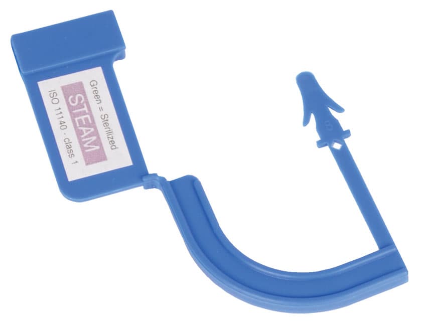 Security seal cu steam indicator - albastru cutie cu 100 - produs medical pentru oferta ZESCORP