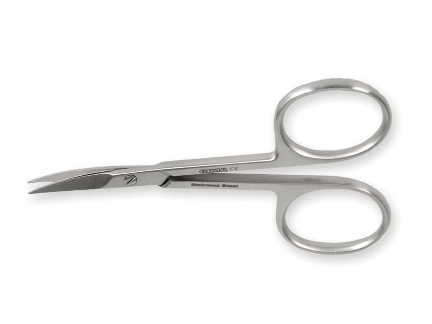 Cuticle foarfeca - curbat - ascutit - 9.5 cm - produs medical pentru oferta ZESCORP