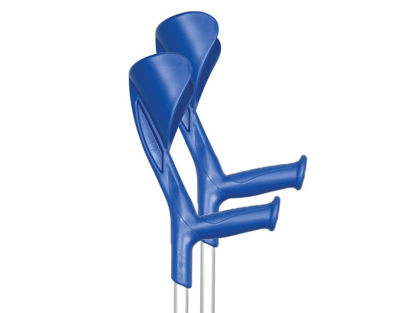Evolution crutches - albastru - pair - produs medical pentru oferta ZESCORP