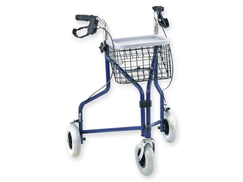 3 wheels rollator - albastru - produs medical pentru oferta ZESCORP