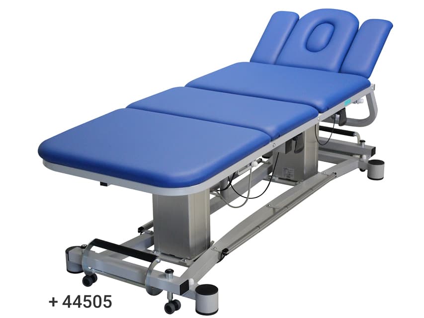 4-section variable height treatment canapea medicala - albastru - produs medical pentru oferta ZESCORP