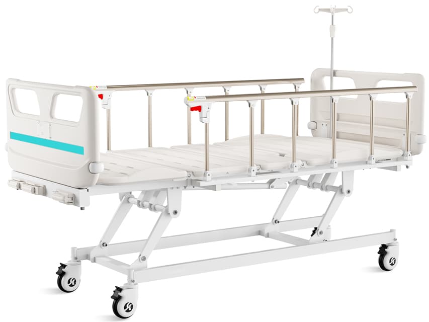 4 articulatii pat pentru pacient - 3 manivele - inaltime variabila - - produs medical pentru oferta ZESCORP