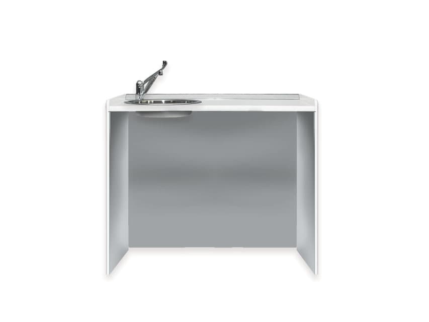 Worktop 106 cm - left washbasin - produs medical pentru oferta ZESCORP