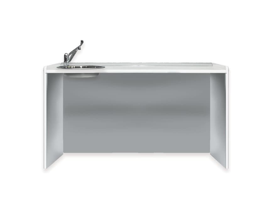 Worktop 156 cm - left washbasin - produs medical pentru oferta ZESCORP