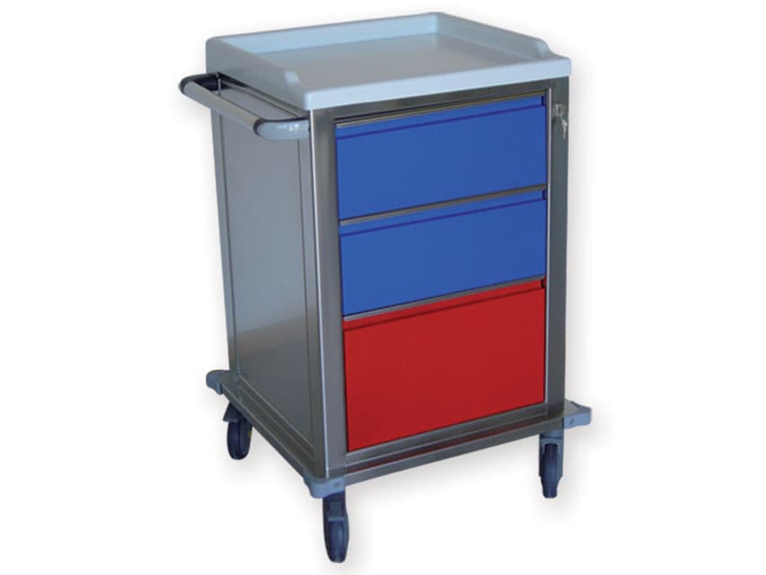 Carucior cu 7 mic drawers - produs medical pentru oferta ZESCORP