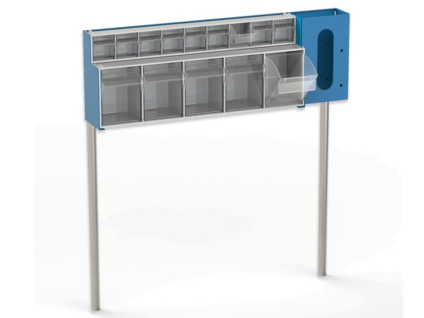 Upper drawers* (9+5) - albastru pentru 45662 - produs medical pentru oferta ZESCORP