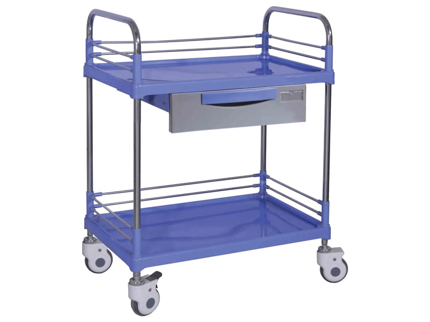 Utility carucior 2 shelves + - produs medical pentru oferta ZESCORP