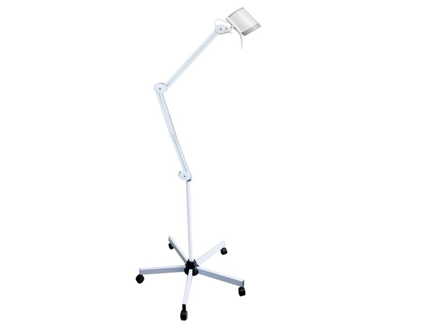 Hyridia 7 leds lampa - metal spring arm - carucior - produs medical pentru oferta ZESCORP
