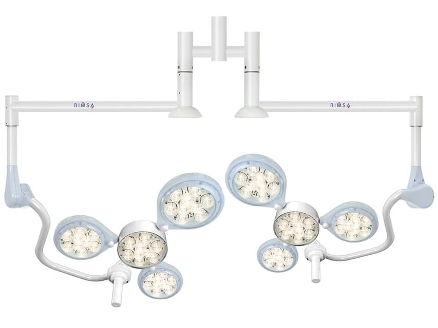 Quattroluci LED lampa double - ceiling** - produs medical pentru oferta ZESCORP