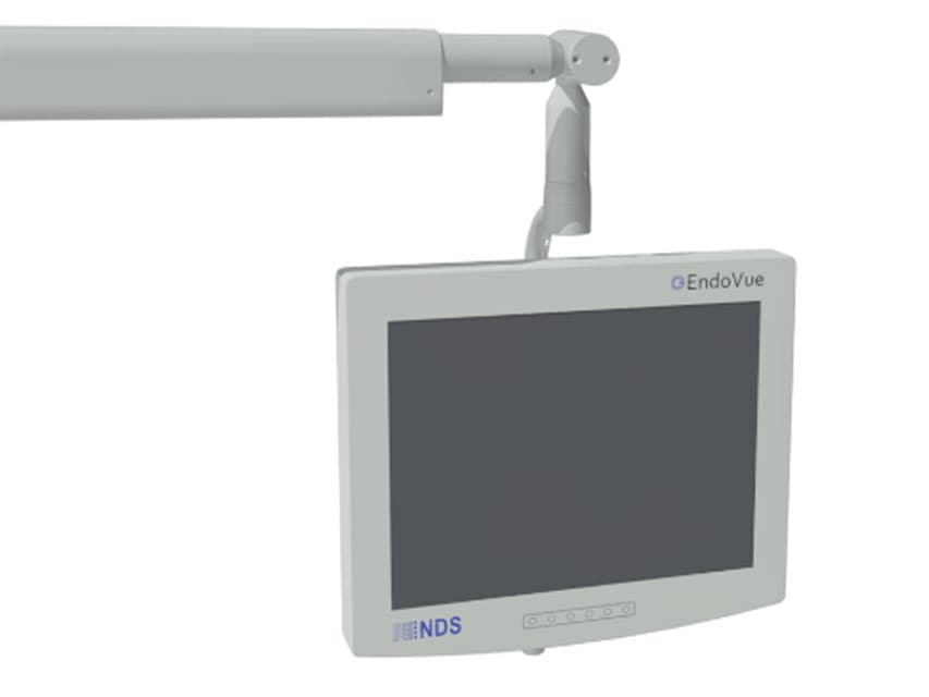 Monitor holding arm - integrated cu lamp - produs medical pentru oferta ZESCORP