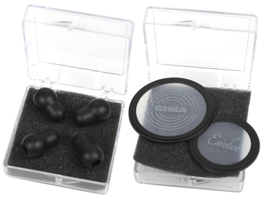 Kit: 2 floating diaphragms cu rims, 2 pairs of eartipsblack - produs medical pentru oferta ZESCORP