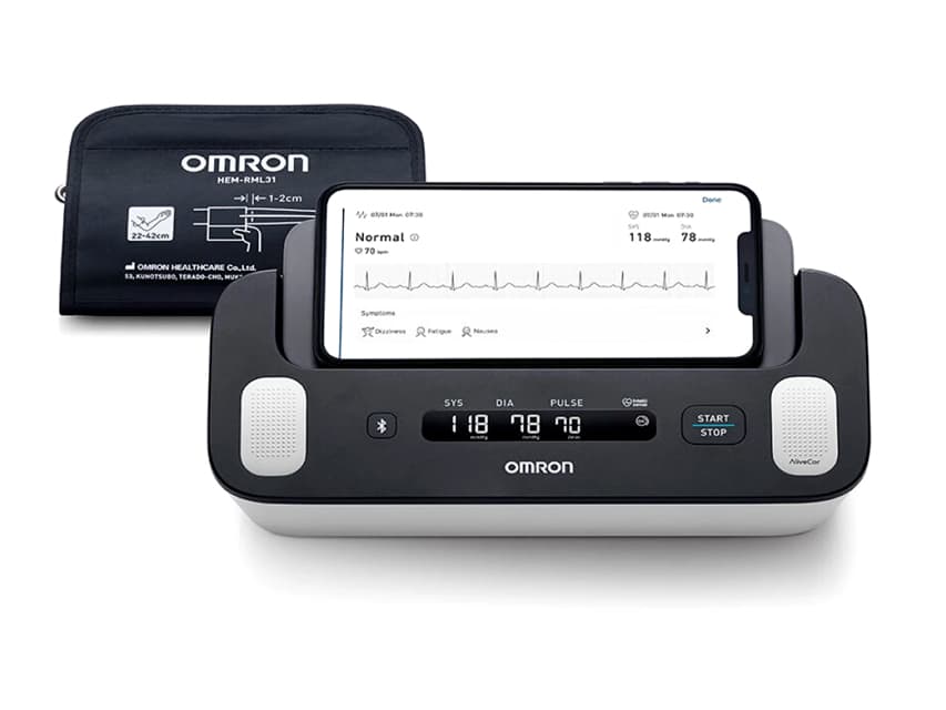 Omron complete b.p . si ECG monitor hem-7530t-e3 - produs medical pentru oferta ZESCORP