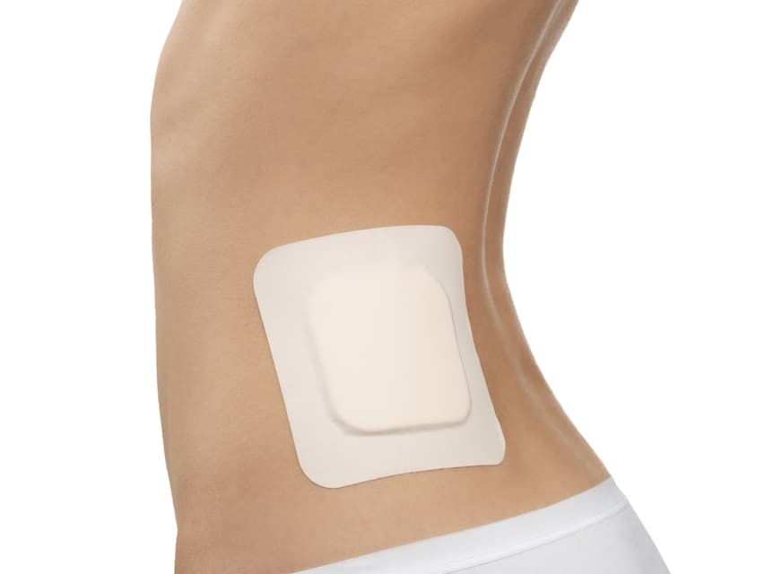 Hypor foam dress12.5x12.5 cm 7.5x7.5 cm cutie cu 10 - produs medical pentru oferta ZESCORP