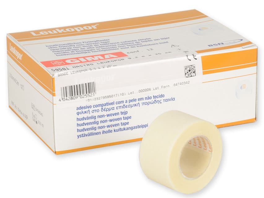 02454-00 leukopor® 25 mm x 9.2 m cutie cu 12 rolls - produs medical pentru oferta ZESCORP