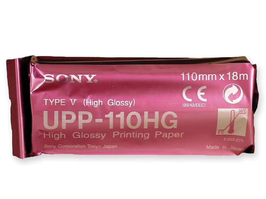 Sony hartie - upp-110 hg - cutie cu 10 rolls - produs medical pentru oferta ZESCORP
