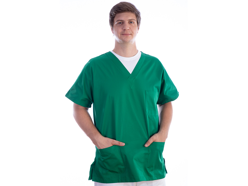 Jacheta - Bumbac/poliester - Unisex Xxl Verde - imagine produs - imagine 2