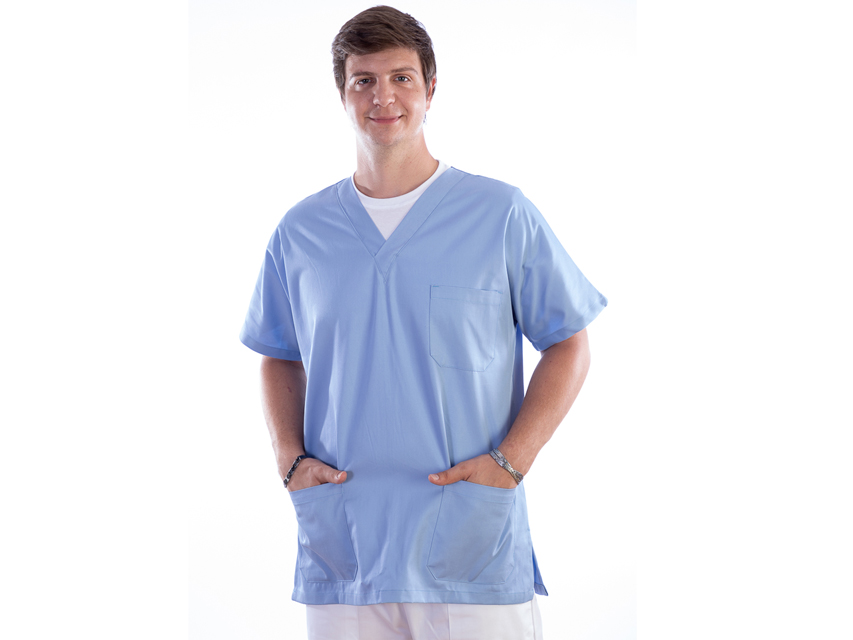 Jacheta - Bumbac/poliester - Unisex Xl Lumina Albastru - imagine produs - imagine 2