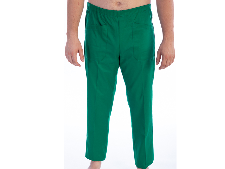 Pantaloni - Bumbac/poliester - Unisex L Verde - imagine produs - imagine 2