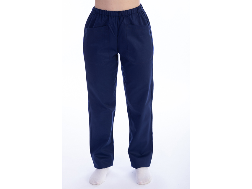 Pantaloni - Bumbac/poliester - Unisex Xxl Navy Albastru - imagine produs - imagine 2