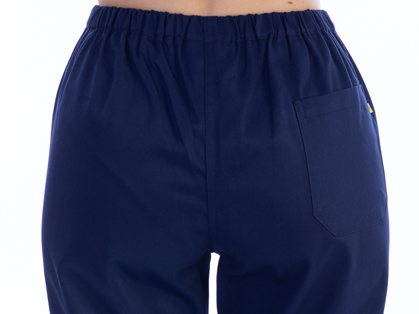 Pantaloni - Bumbac/poliester - Unisex Xxl Navy Albastru - imagine produs - imagine 5