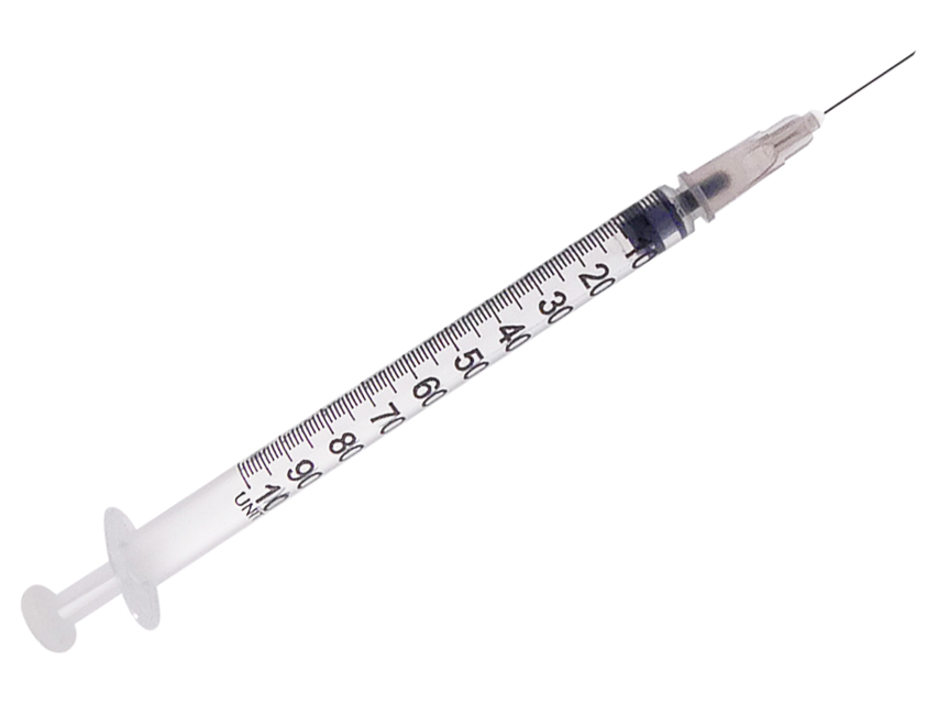 Seringa pentru insulina 1 ml, 25G, cutie 100 bucati - produs recomandat